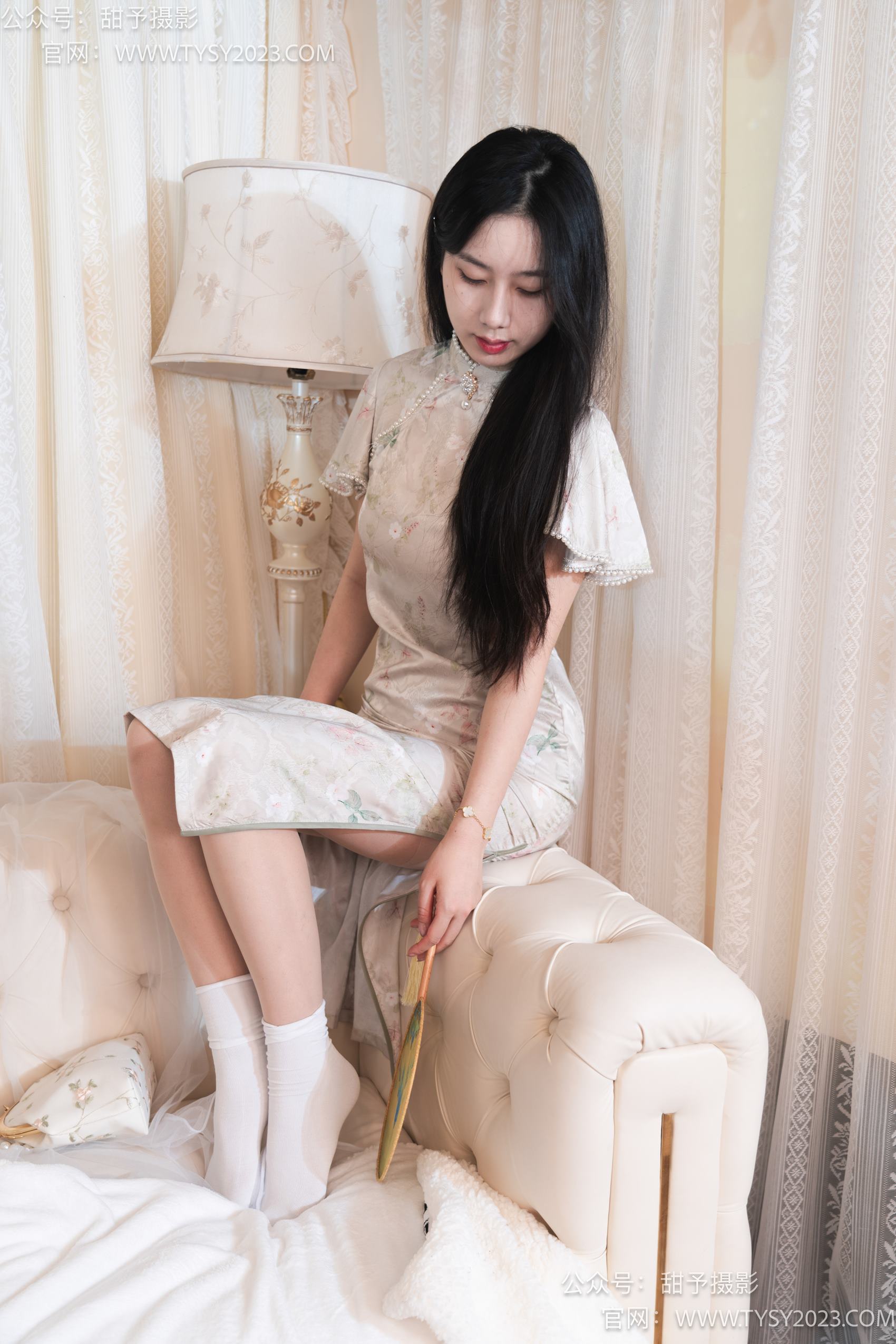 图片[1]-甜予摄影 NO.006 鱼鱼-高跟鞋、白棉袜、肉丝[124P/2V/9.44GB]-美图