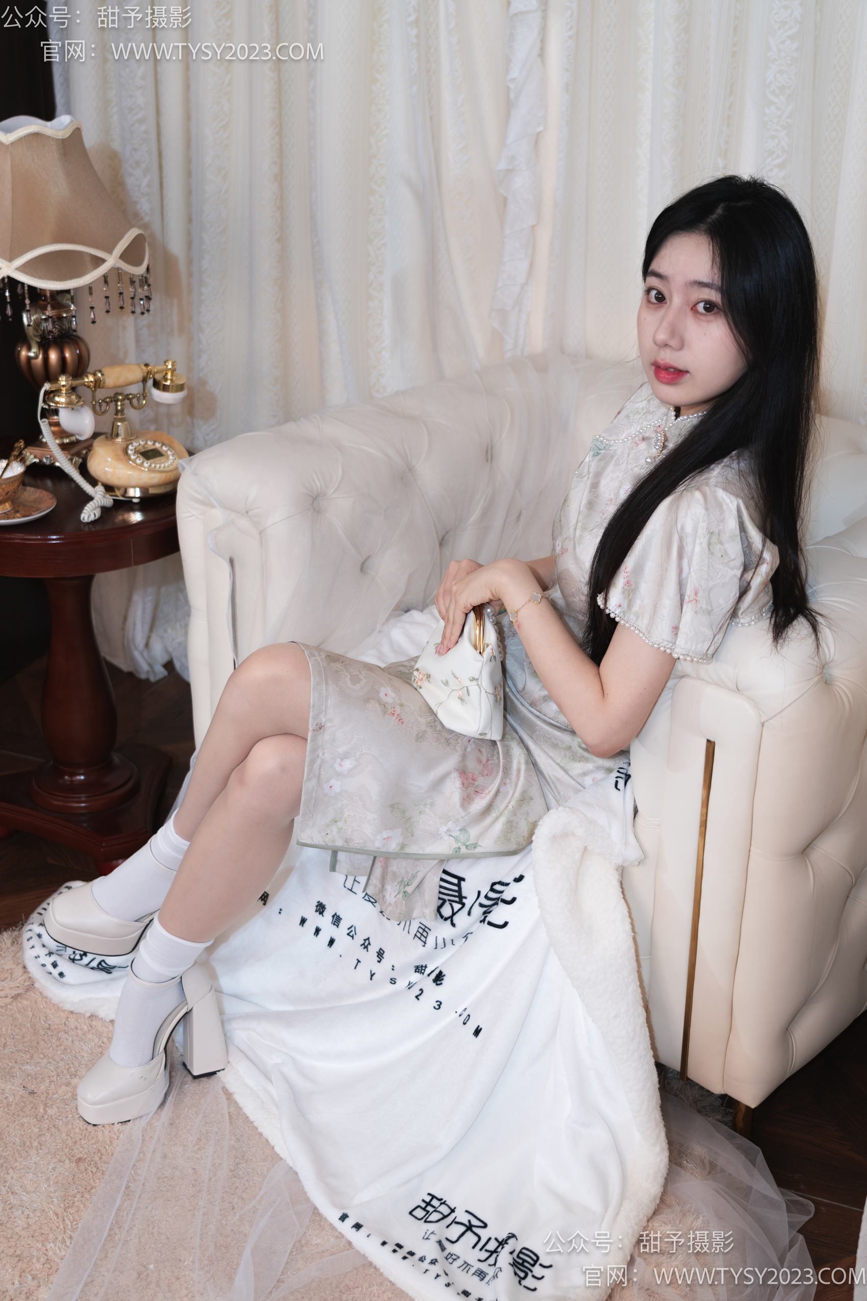 图片[5]-甜予摄影 NO.006 鱼鱼-高跟鞋、白棉袜、肉丝[124P/2V/9.44GB]-美图