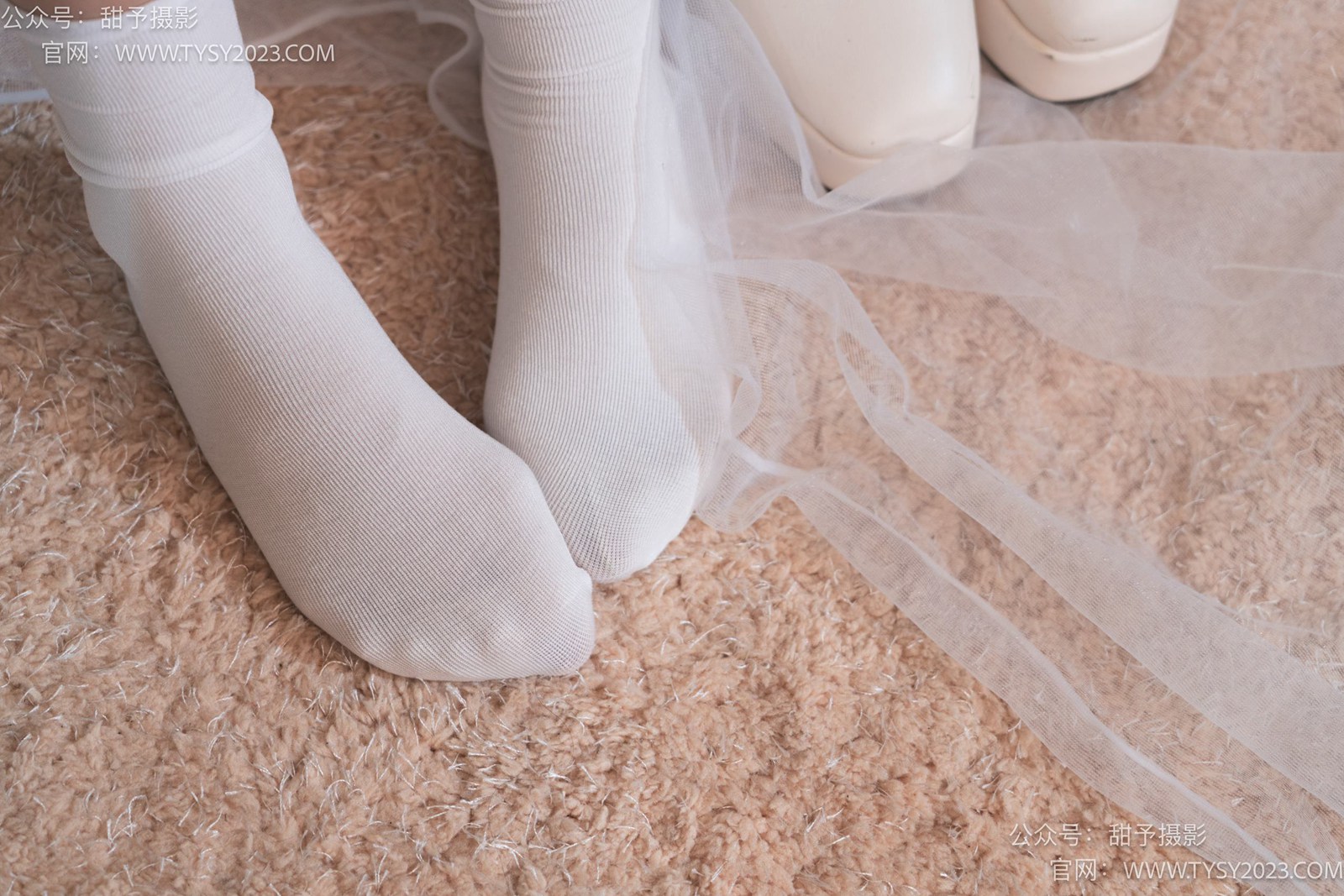 图片[6]-甜予摄影 NO.006 鱼鱼-高跟鞋、白棉袜、肉丝[124P/2V/9.44GB]-美图