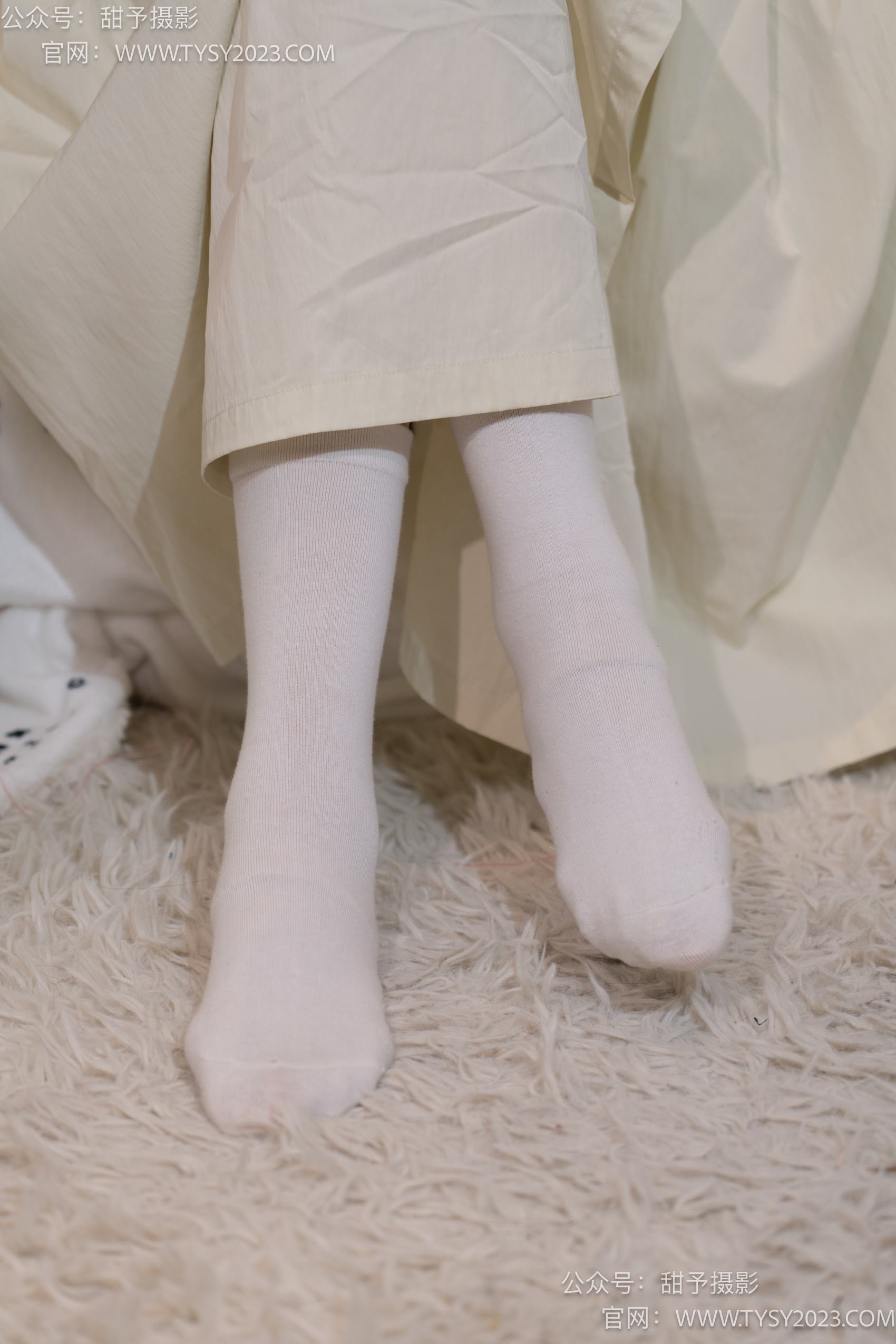 图片[5]-甜予摄影 NO.013 帆帆-平底鞋、白棉袜、裸足[130P/2V/9.91GB]-美图