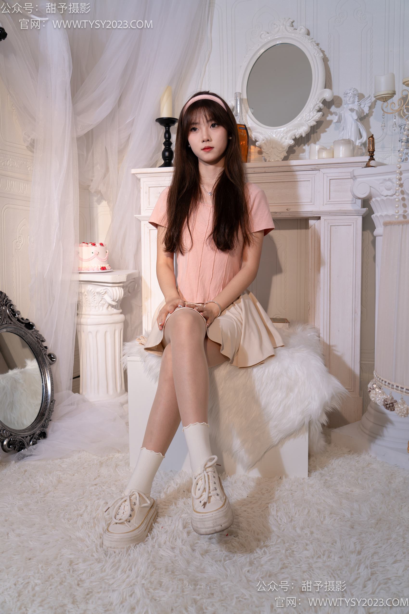 图片[2]-甜予摄影 NO.015 璇璇-帆布鞋、白棉袜、肉丝[143P/1V/8.13GB]-美图