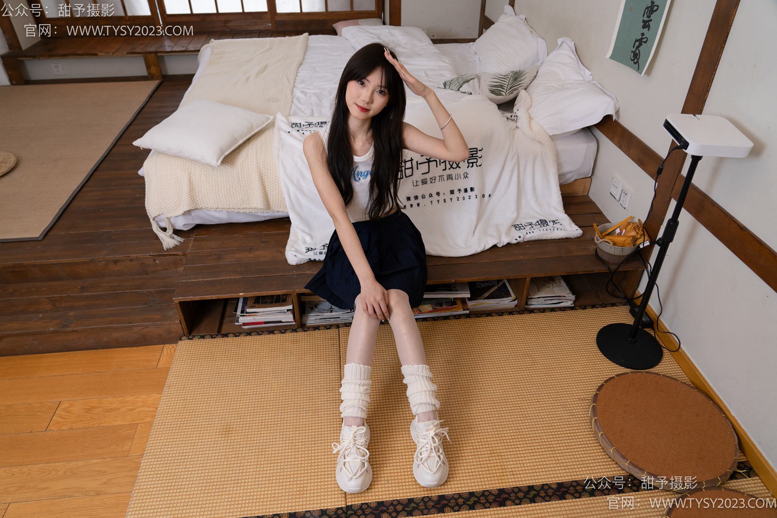 图片[5]-甜予摄影 NO.018 璇璇-运动鞋、白丝[131P/2V/10.0GB]-美图