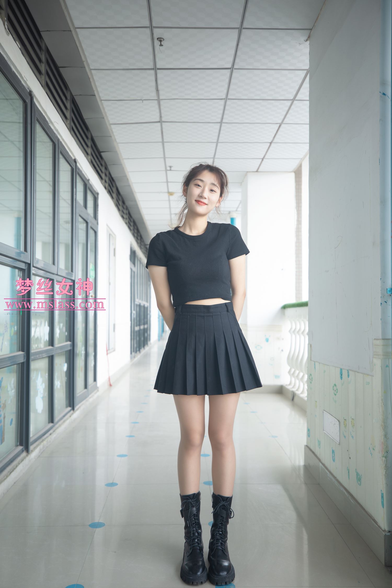 图片[3]-[MSLASS梦丝女神]2022.03.24靴下女神 诗敏[41P/205MB]-美图