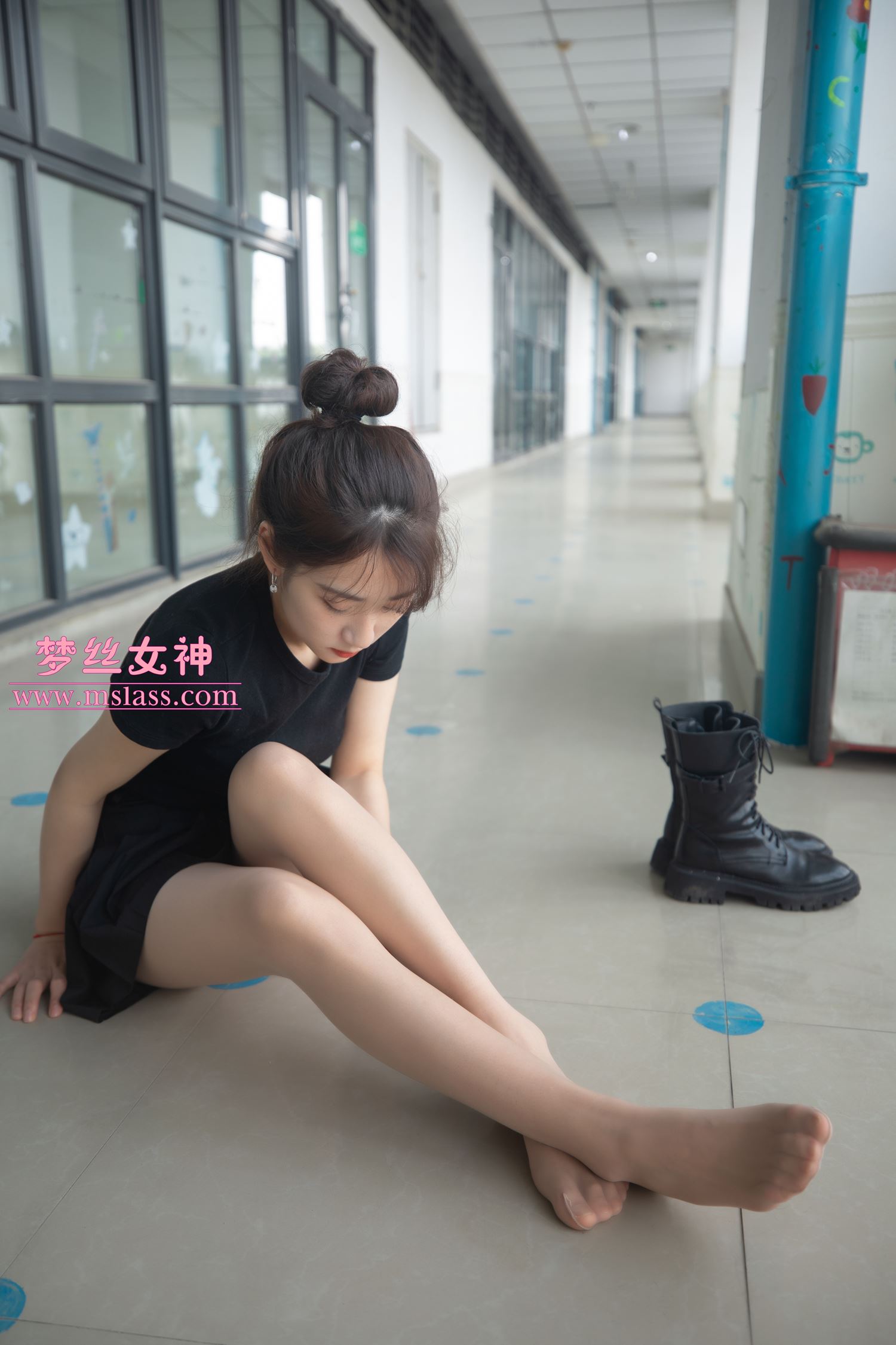 图片[4]-[MSLASS梦丝女神]2022.03.24靴下女神 诗敏[41P/205MB]-美图