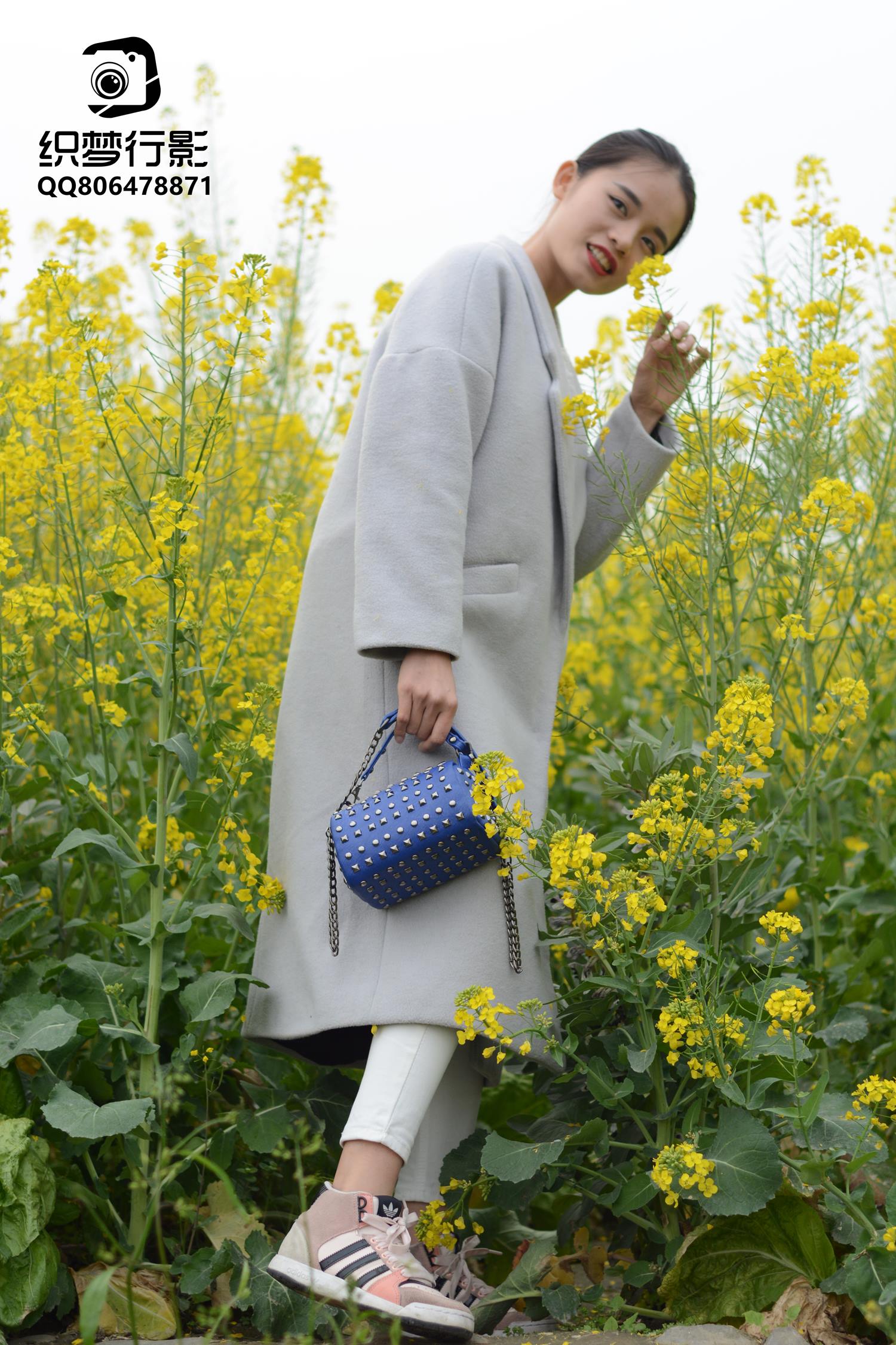 图片[2]-[织梦映像]NO.098 油菜花田里的棉袜 [199P/1.13G]-美图