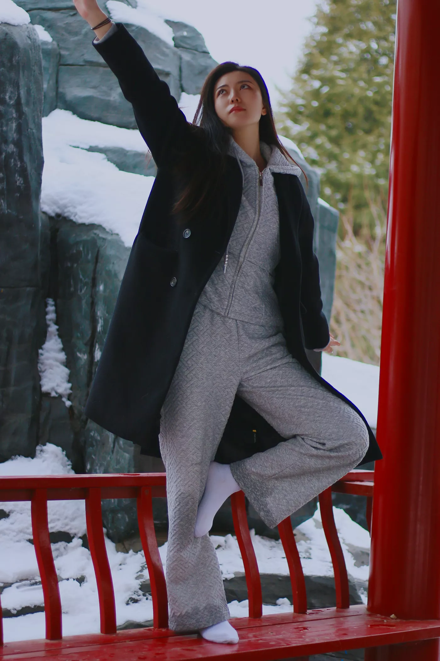 图片[2]-[织梦映像]NO.060 踏雪无痕-首次雪景拍摄，天寒地冻[300P/1V/3.58GB]-美图