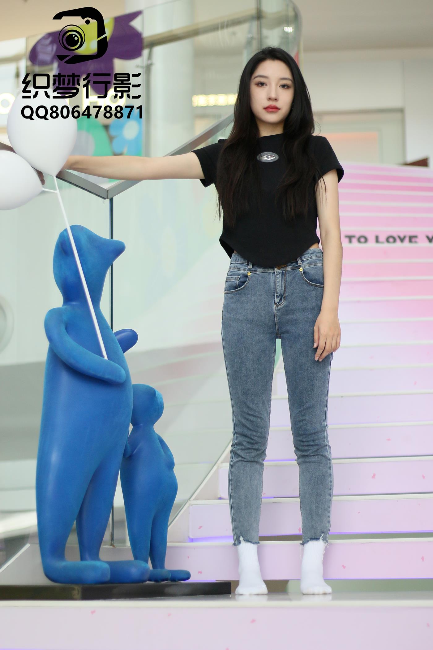 图片[4]-[织梦映像]NO.018 大家闺秀大镁钕白袜裸足[100P/1V/2.22GB]-美图