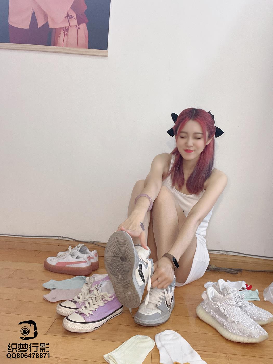 图片[3]-[织梦映像]NO.020 耐克白衣[70P/1V/1.38GB]-美图