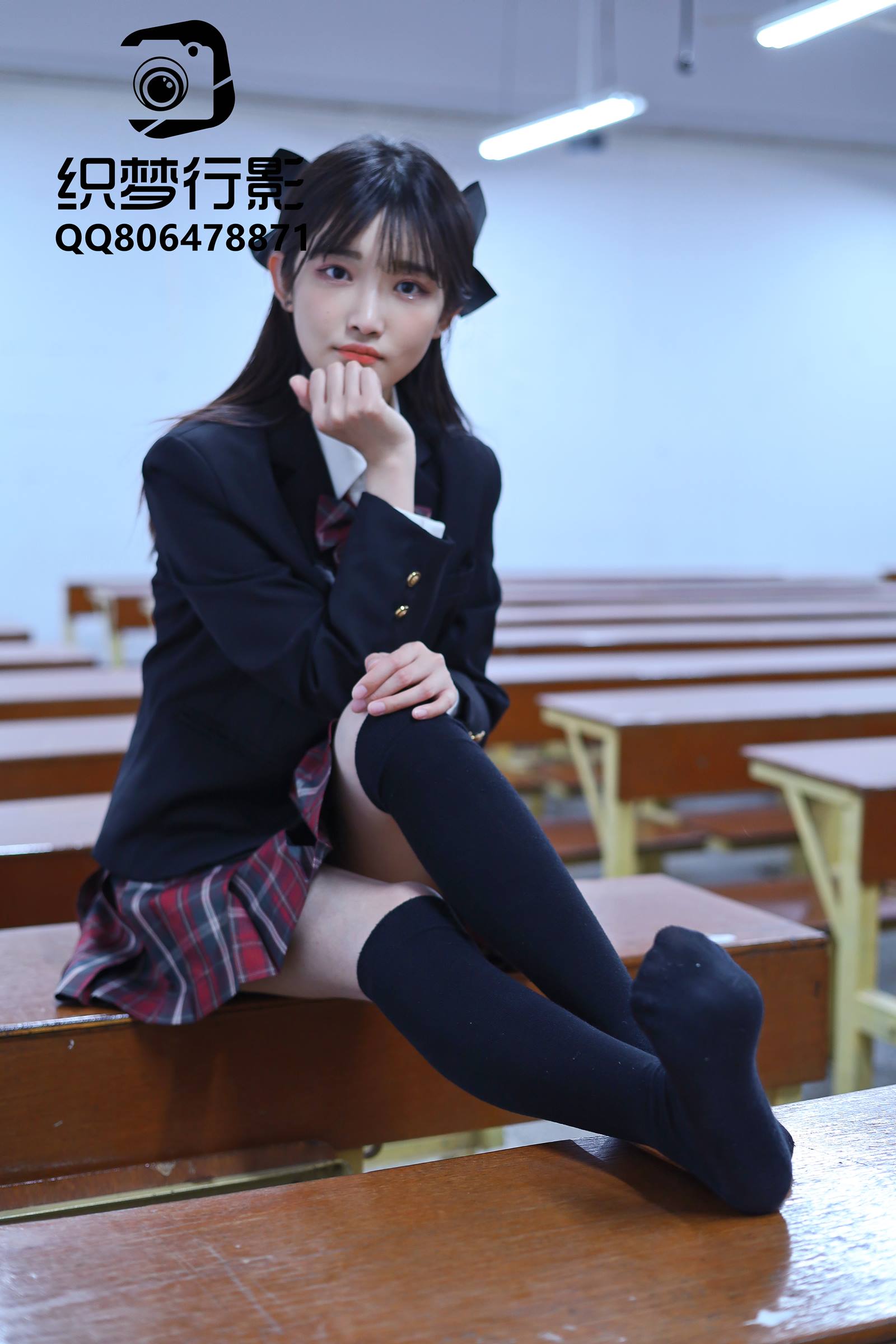 图片[2]-[织梦映像] NO.031 等你下课-夜来幽梦忽还乡[70P/1.07G]-美图